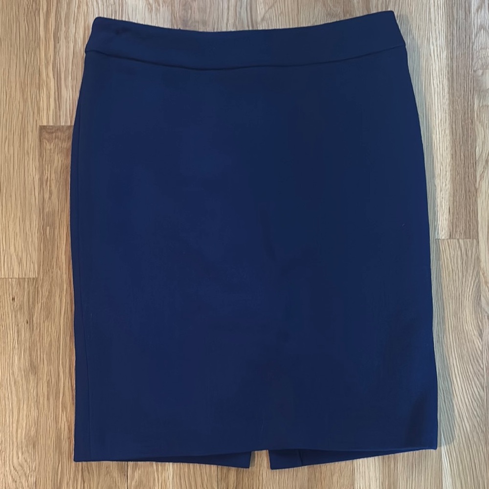 Stella McCartney Blue Pencil skirt no size tag but fits about a 10